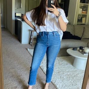 Madewell Stovepipe Jeans